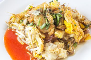 yumurta hamuru kızarmış istiridye