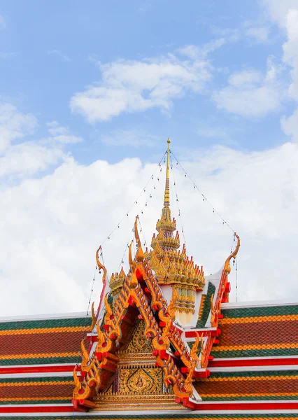 Dak van tempel — Stockfoto