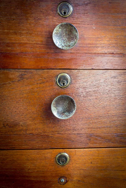 Keyhole drawers — Stock Photo, Image