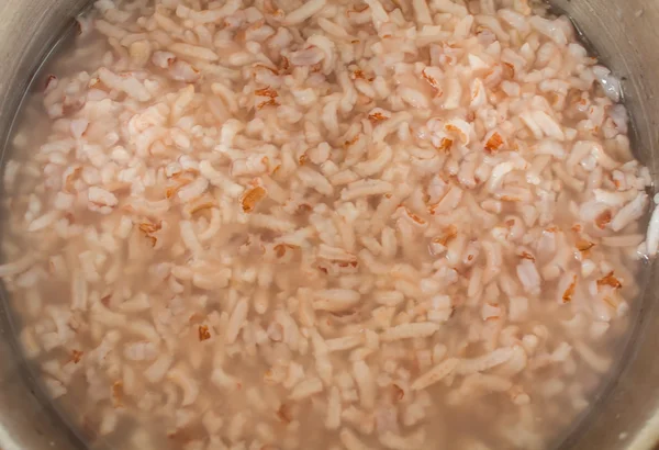 Рисовая каша — стоковое фото