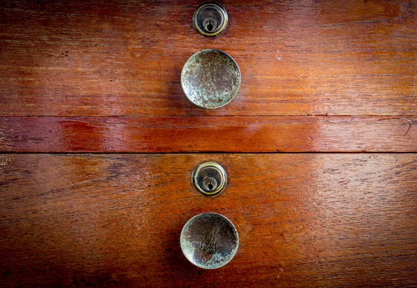 Keyhole drawers Stock Picture