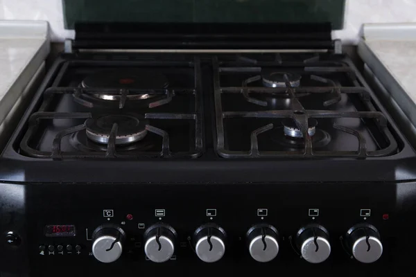 Gas Stove Kitchen Gas Stove — Stock Photo, Image