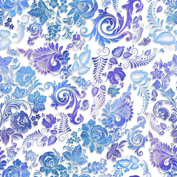 Sorunsuz imkanı, Gzhel, Rus Halk tarzı