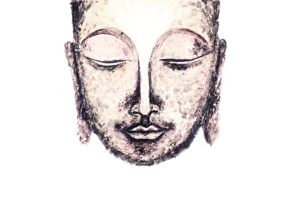 Gautama Budda, twarz Buddy — Zdjęcie stockowe