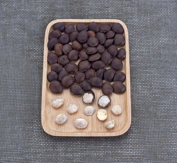 Plukenetia volubilis, sacha inchi, sacha peanut, mountain peanut — Stock Photo, Image
