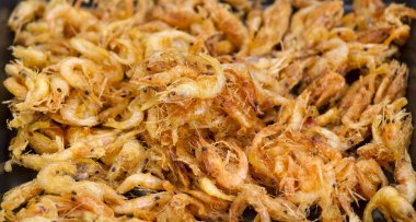 Meyilli kızarmış küçük tatlı su karides - Penaeopsis avirostris