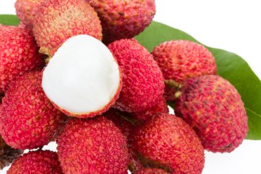 yaprak taze lychee demet