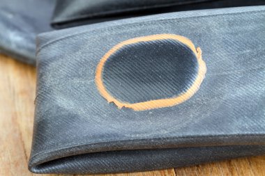 Bisiklet için recapped iç tüp