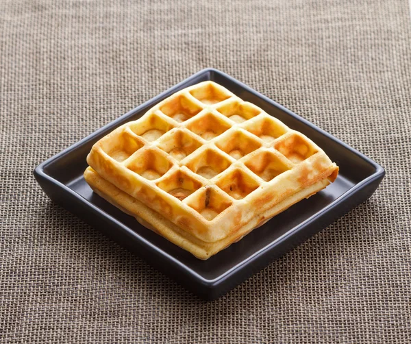 Tatlı geleneksel Belçika waffle