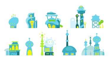 Şehir gelecekteki fantastik