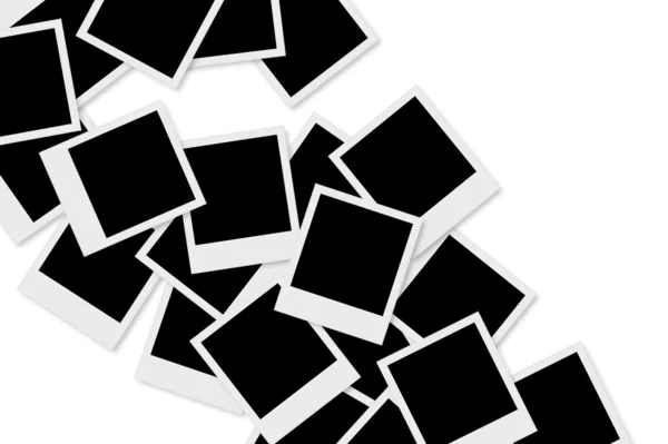 Boş Polaroid Fotoğraf Çerçeveleri