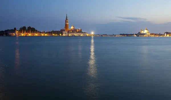 Venice at sunset - Stock Image — Stock Photo, Image