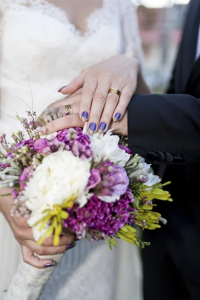 Bride and groom — Stock Photo, Image