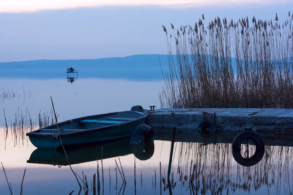 Balaton Gölü gemi geldi