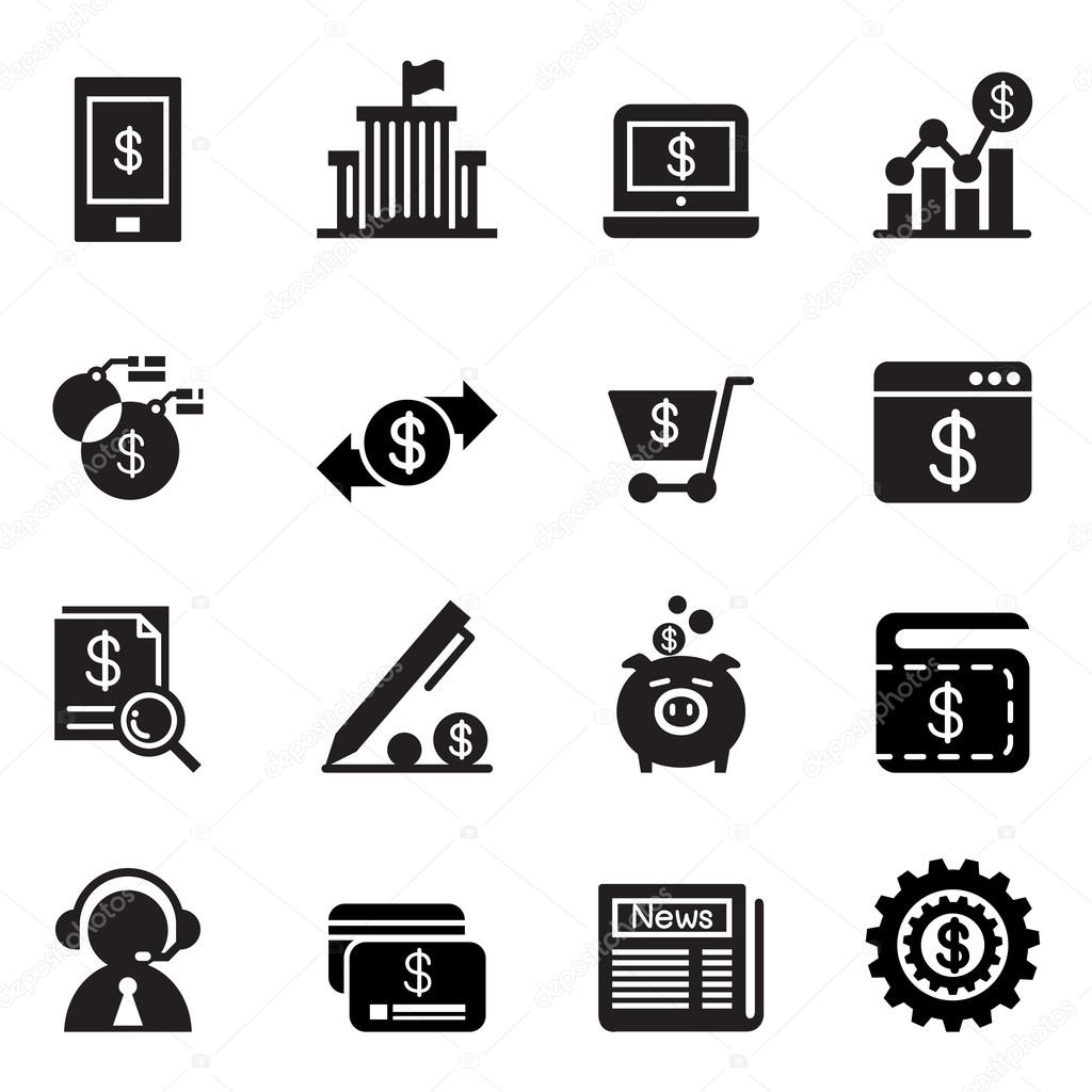 Internet Banking Icons