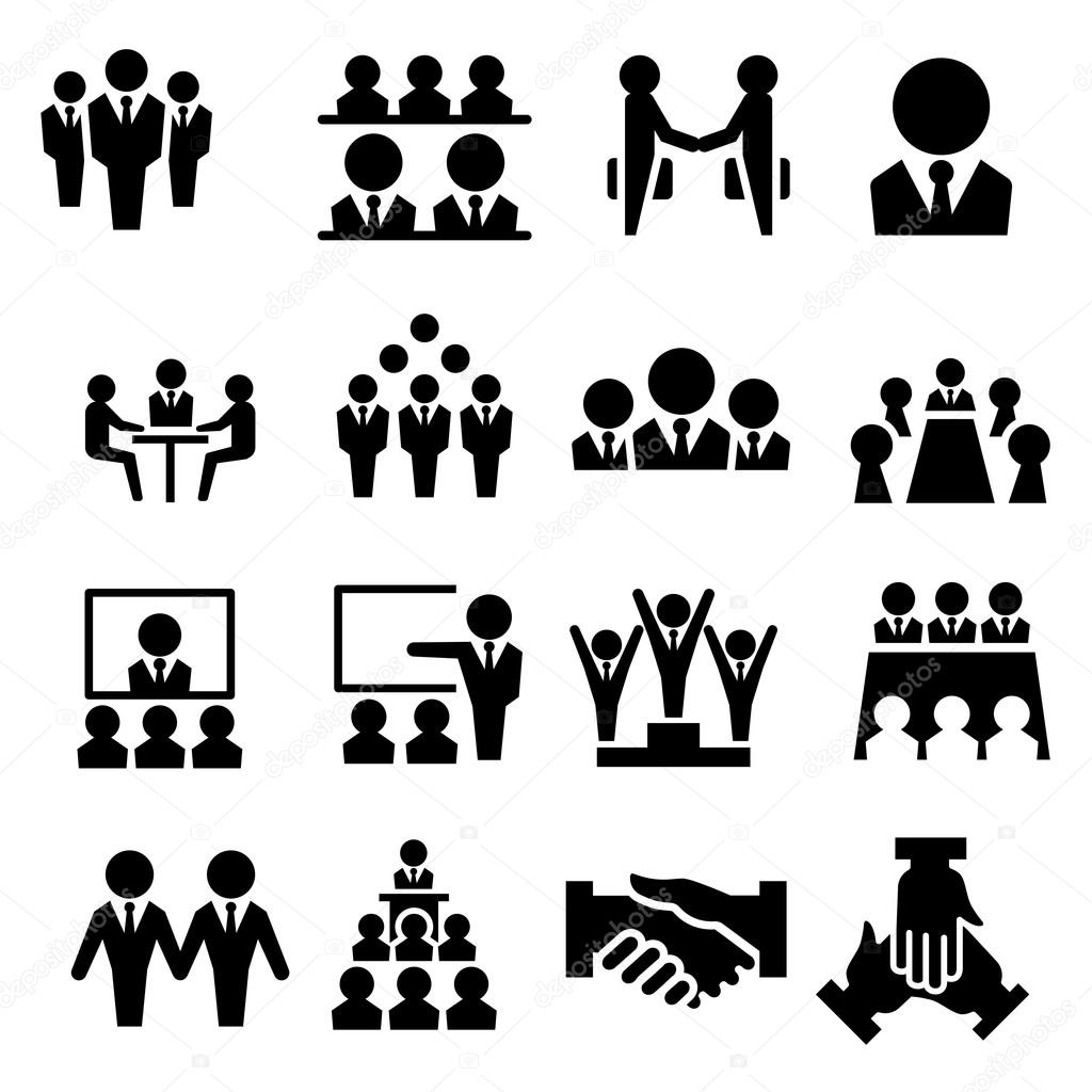 Team icon illustration symbol