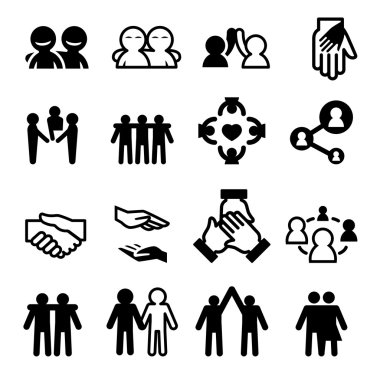 Dostluk Icons Set