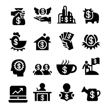 Yatırım Icons Set