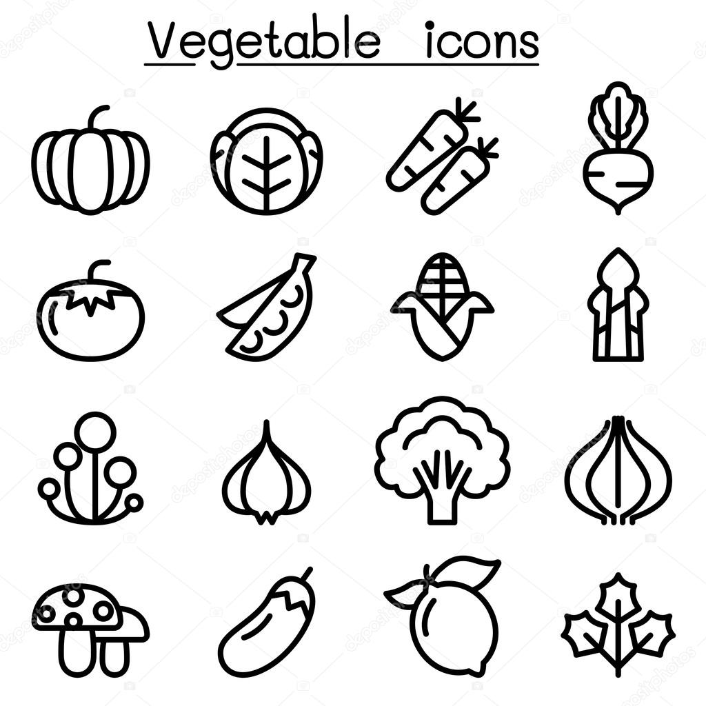 Autumn & Fall icon set  vector illustration graphic design