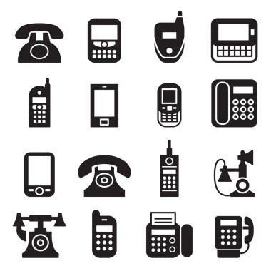 iletişim, telefon, telefon vintage, retro telefon simgeleri