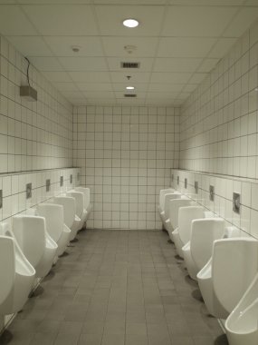  Modern beyaz tuvalet pisuar satır ile                            