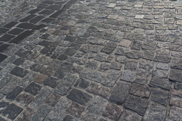 Urban stone paving stones. Backgrounds and textures — Stock Photo, Image