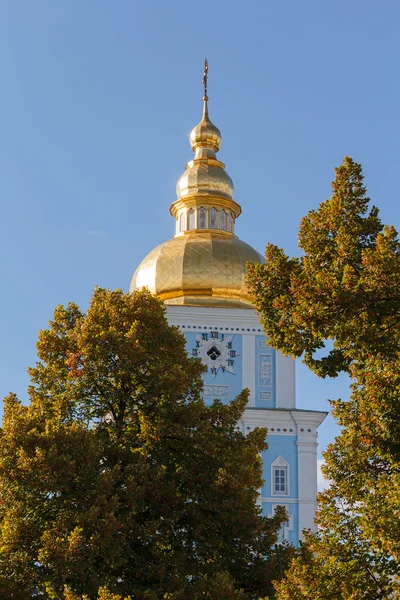 Golden dome of St. Michael\'s Golden-Domed Monastery. Kiev, Ukraine