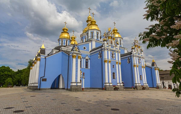 St Michaels Χρυσή μοναστήρι με τρούλο. Κίεβο, Ουκρανία — Φωτογραφία Αρχείου