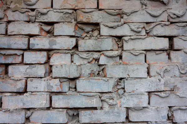 Pared de ladrillo sucio. Fondo de textura de piedra — Foto de Stock