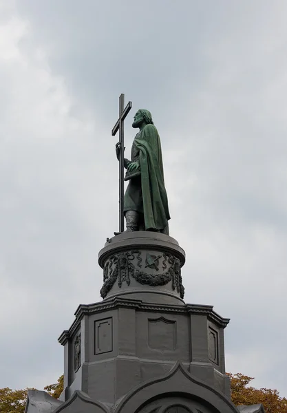 Monumento ao Príncipe Vladimir em Kiev, Ucrânia — Fotografia de Stock