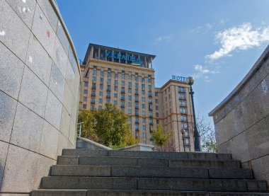 Ukrayna, Kiev - Eylül 11,2013: hotel 