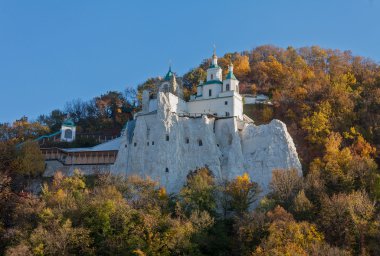 Svyatogorsk, Ukrayna tebeşir kayada kilise