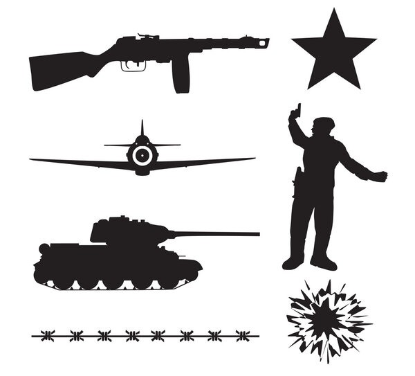 Красная Армия во Второй мировой войне. Силуэты
