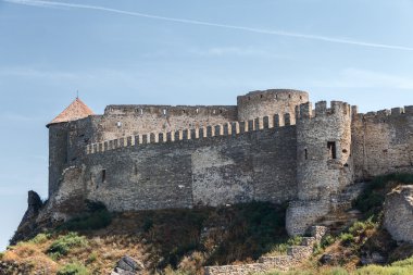 Şehir duvarları ve eski kale kuleleri. Belgorod-Dniester, İngiltere