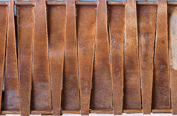 Diseño de placas metálicas oxidadas. Fondos y texturas — Foto de Stock