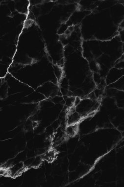 Tasarım için siyah mermer desenli (doğal desenler) doku arkaplanı, soyut mermer doku arkaplanı.