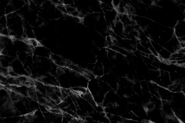Schwarzer Marmor gemustert Textur Hintergrund. — Stockfoto