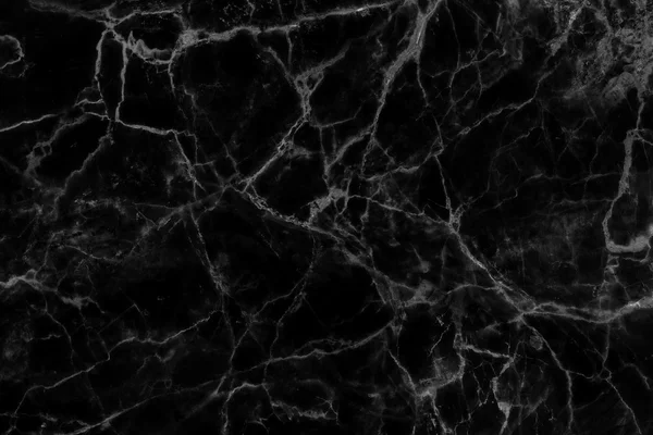 Schwarzer Marmor gemustert Textur Hintergrund. — Stockfoto