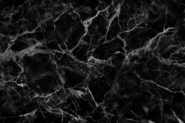 Textura de mármore preto abstrato em natural modelado. — Fotografia de Stock