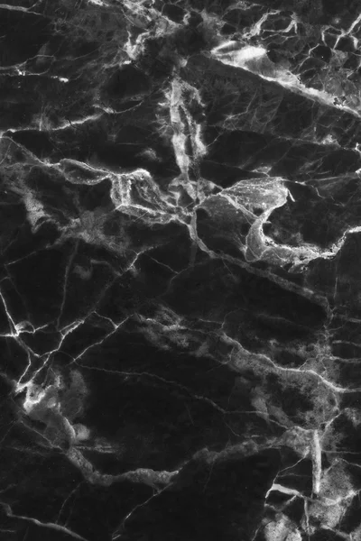 Fekete (sötét) márvány mintás (természetes minták) textúra háttér. — Stock Fotó