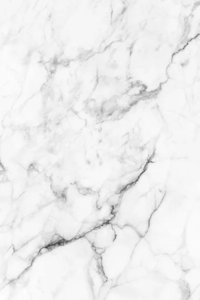 Blanc (gris) marbre motifs (motifs naturels) texture fond . — Photo
