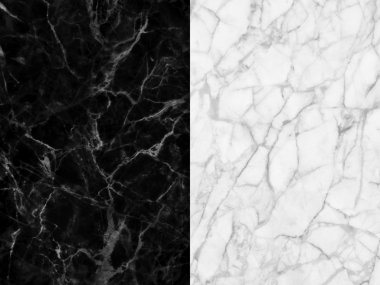 Doğal mermer (tam boy) bir dizi doku tasarımı için siyah beyaz desenli.