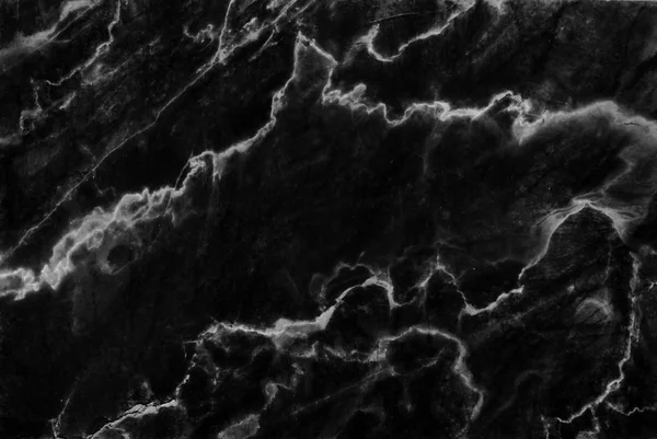 검은 (어두운) 대리석 무늬 (자연 패턴) 질감 배경. — 스톡 사진