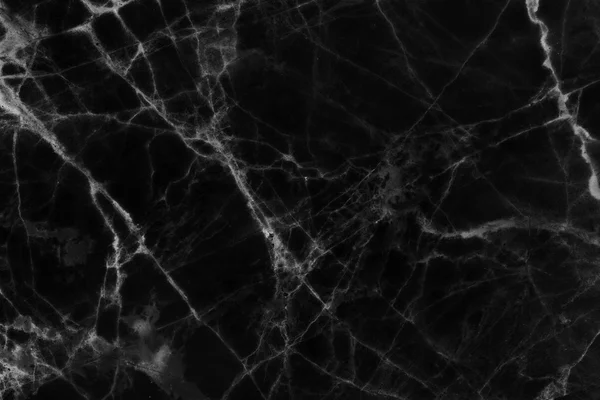 Абстрактная текстура черного мрамора в натуральном рисунке. — стоковое фото