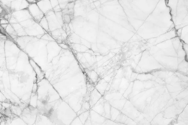 Blanc (gris) marbre motifs (motifs naturels) texture fond . — Photo