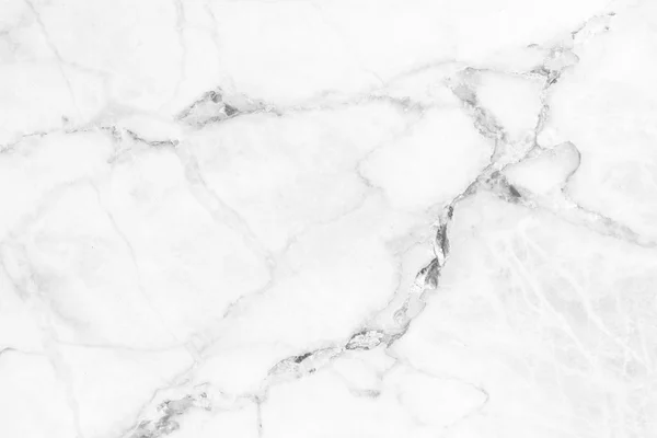 Weißer (grauer) Marmor gemustert (natürliche Muster) Textur Hintergrund. — Stockfoto