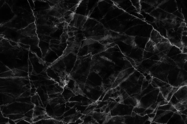 Textura de mármore preto abstrato em natural modelado. — Fotografia de Stock