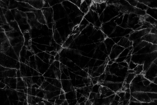 Абстрактная текстура черного мрамора в натуральном рисунке. — стоковое фото