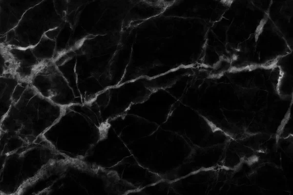 Textura de mármore preto abstrato em natural modelado. — Fotografia de Stock