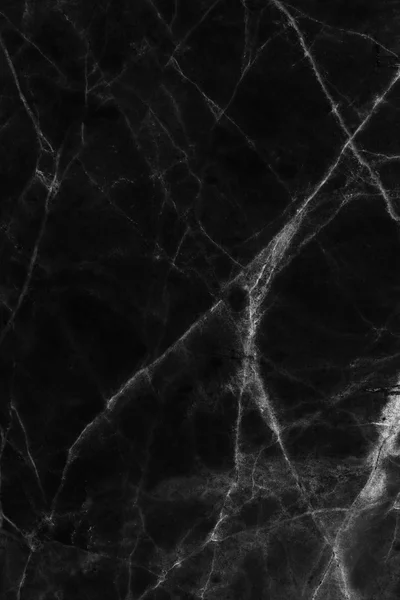 Абстрактна текстура чорного мармуру в натуральному візерунку . — стокове фото